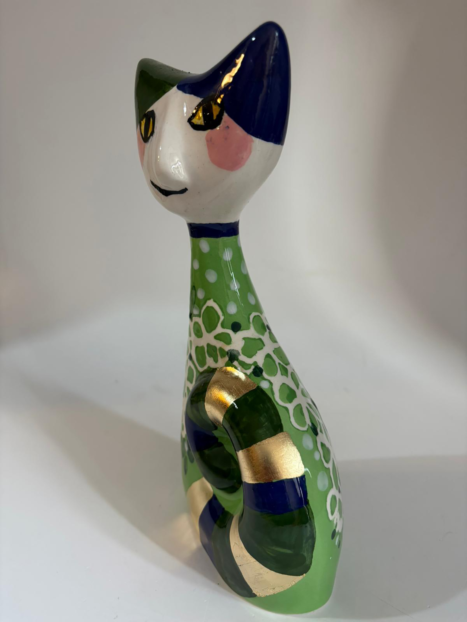 Battista Rea: gatto verde