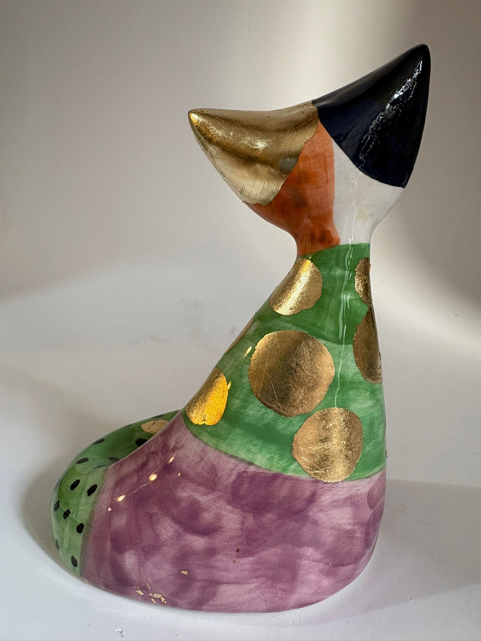Battista Rea, gatto verde e viola